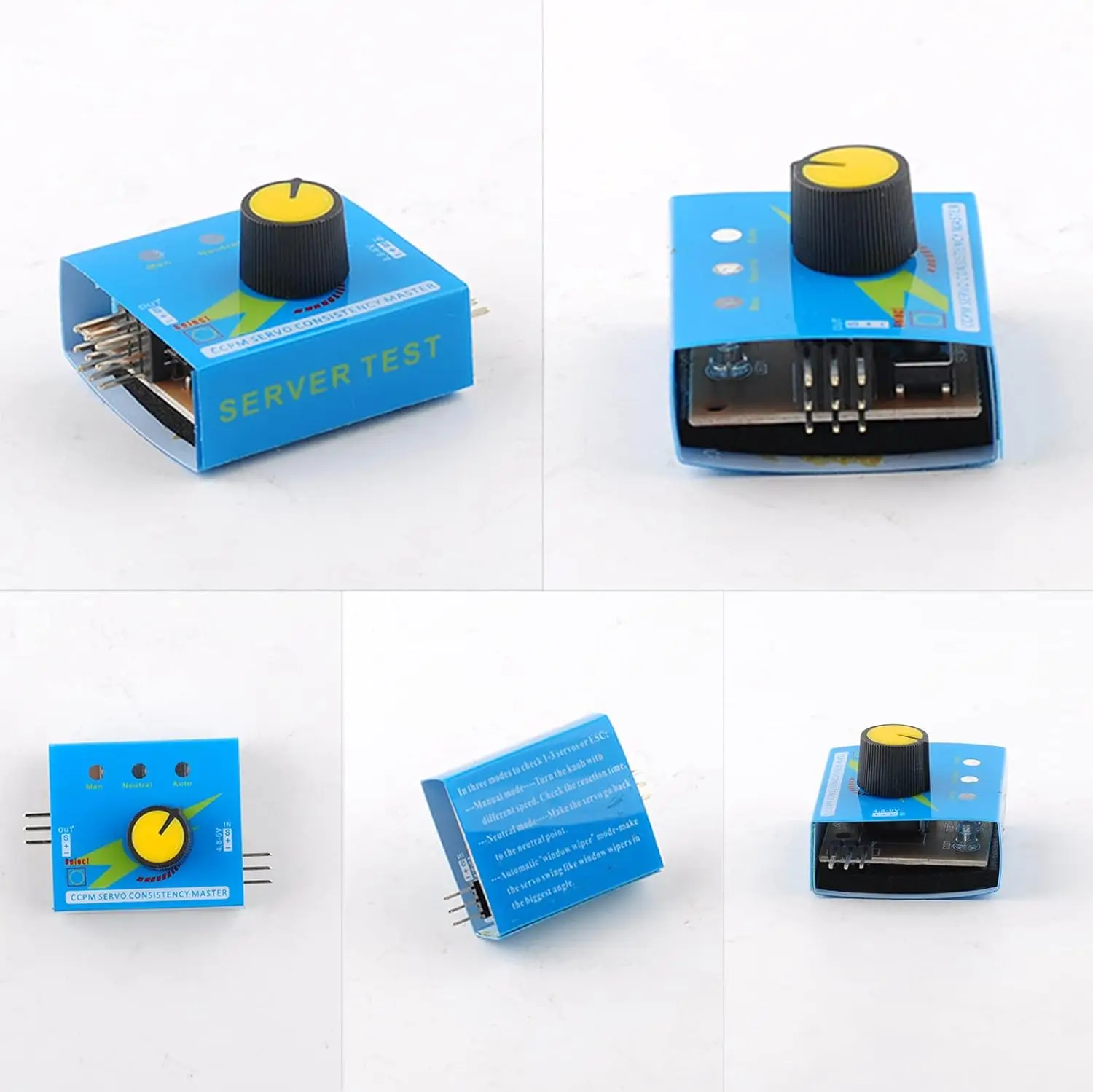 Servo Tester 3CH Digital ESC S - đánh giá và giá Battery Case Storage
