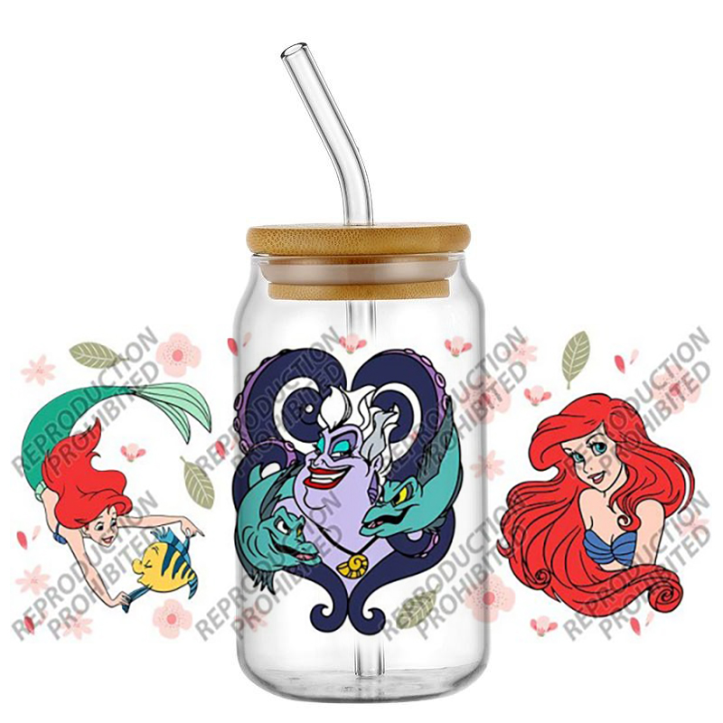 Popular Retro Cartoon Mermaid  - đánh giá và giá Rdta Tank Glass
