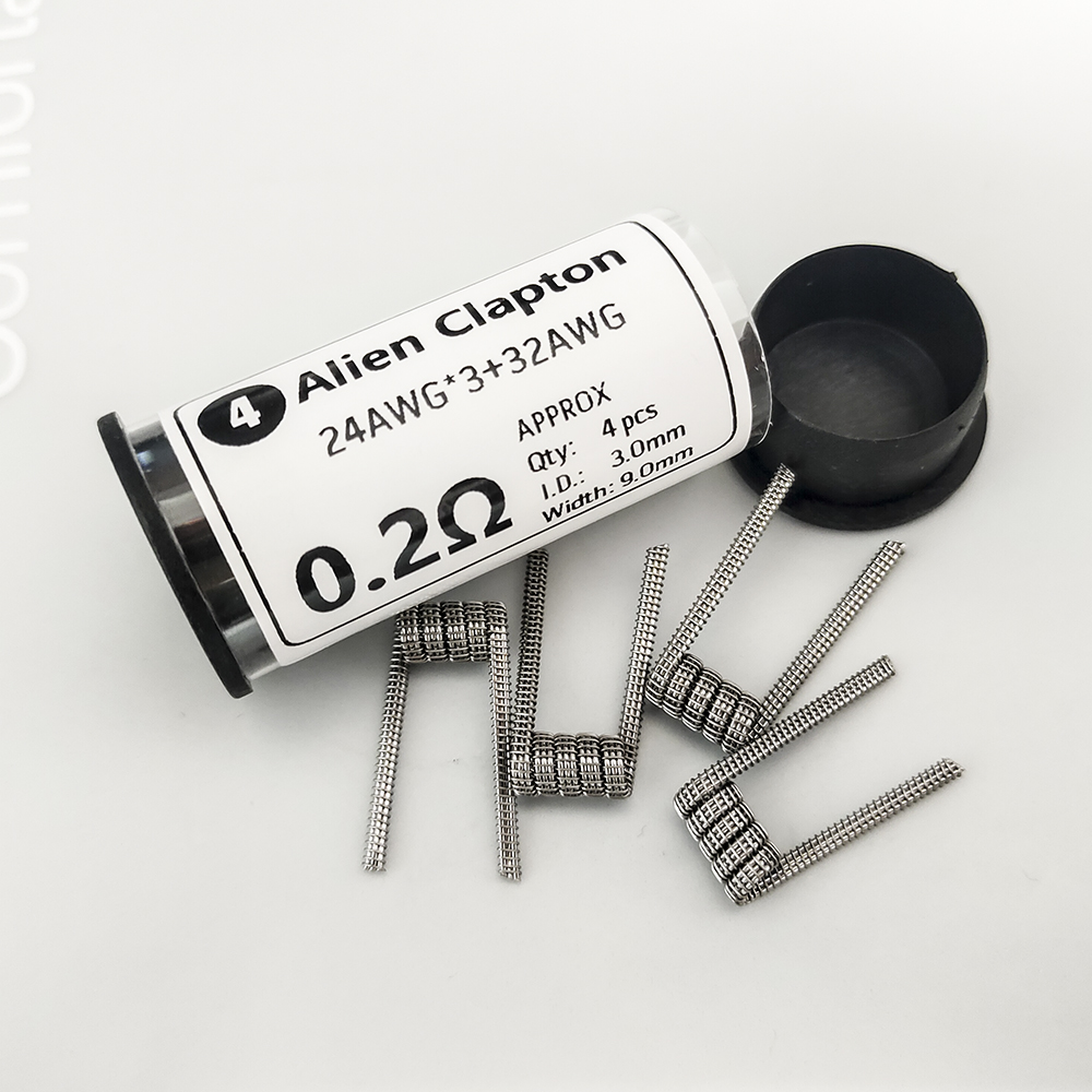 4pcs Premade Resistance Wire A - đánh giá và giá Coil Building Kit