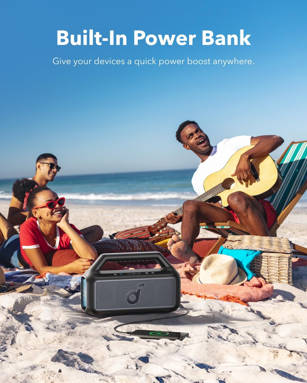 Soundcore Boom V2 by Anker, Ou - đánh giá và giá Anker Speaker Soundcore Boom 2
