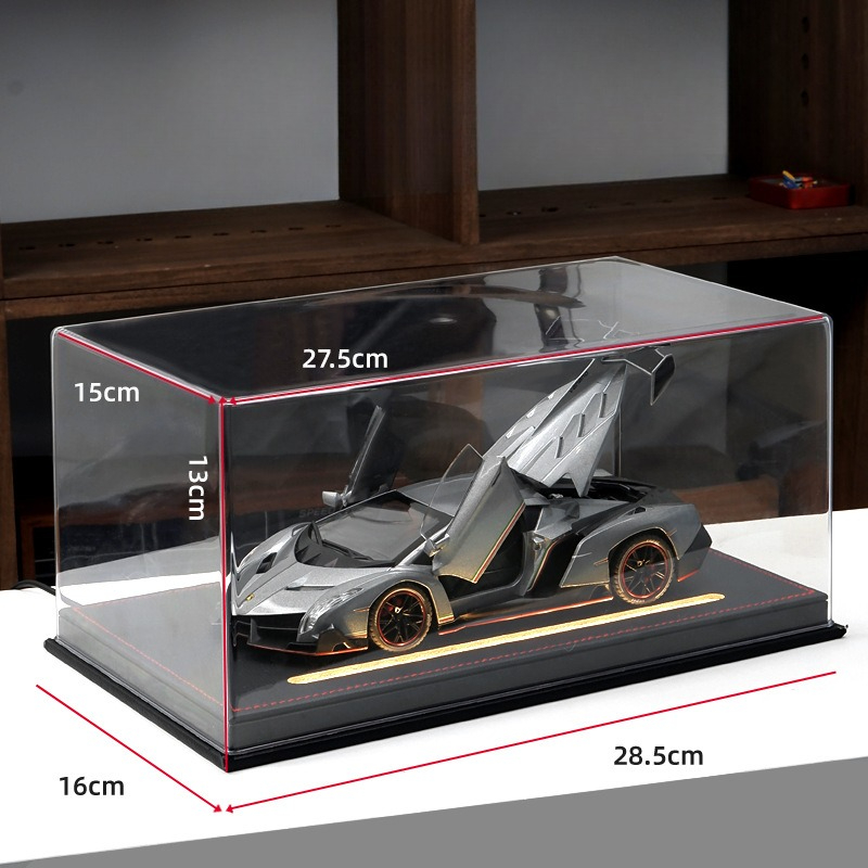 Acrylic Display Box with Light - đánh giá và giá Battery Case Storage