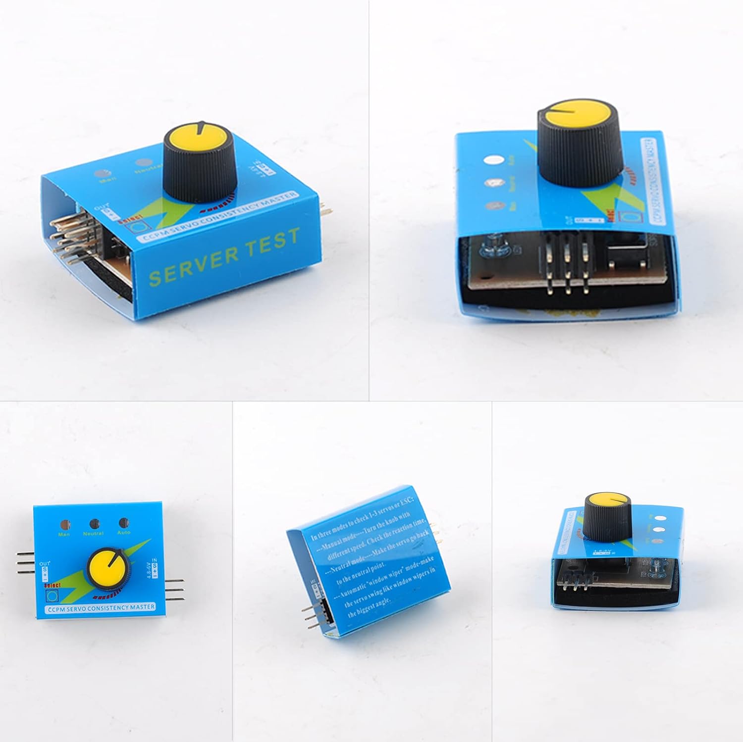 3CH Digital Servo Tester ESC S - đánh giá và giá Battery Case Storage