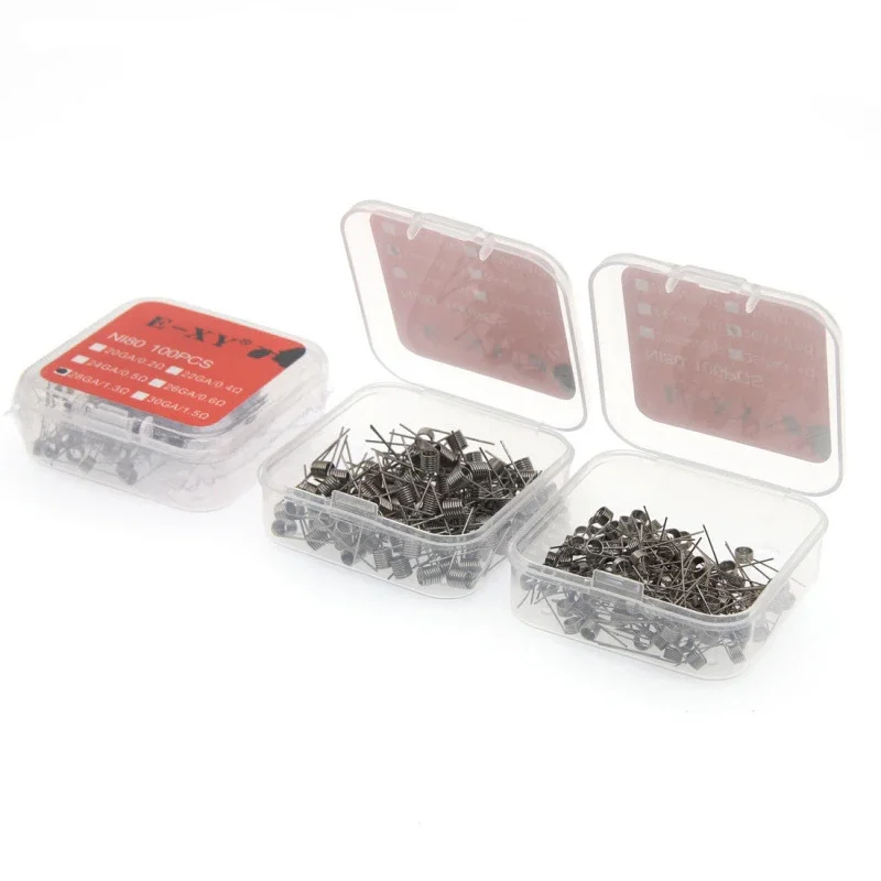 100PCS/BOX Prebuilt Coil Wire  - đánh giá và giá Coil Building Kit