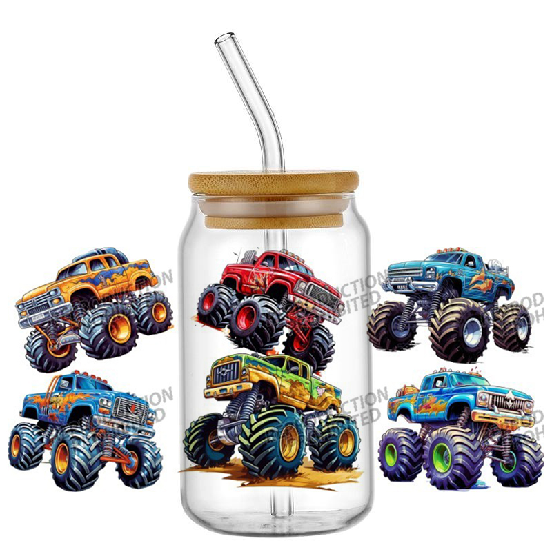 Monster Truck design UV DTF Wr - đánh giá và giá Rdta Tank Glass