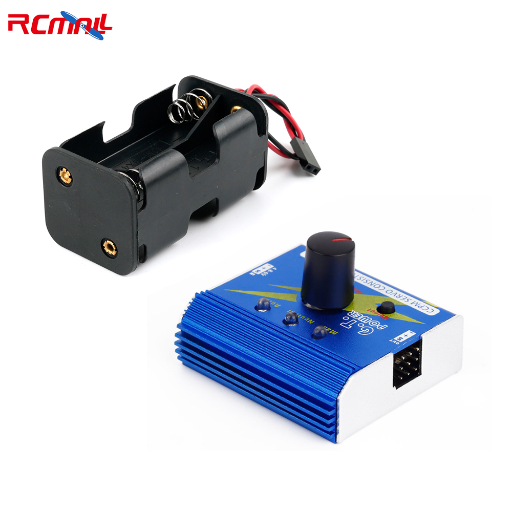 RCmall 3CH ESC Servo Tester G. - đánh giá và giá Battery Case Storage