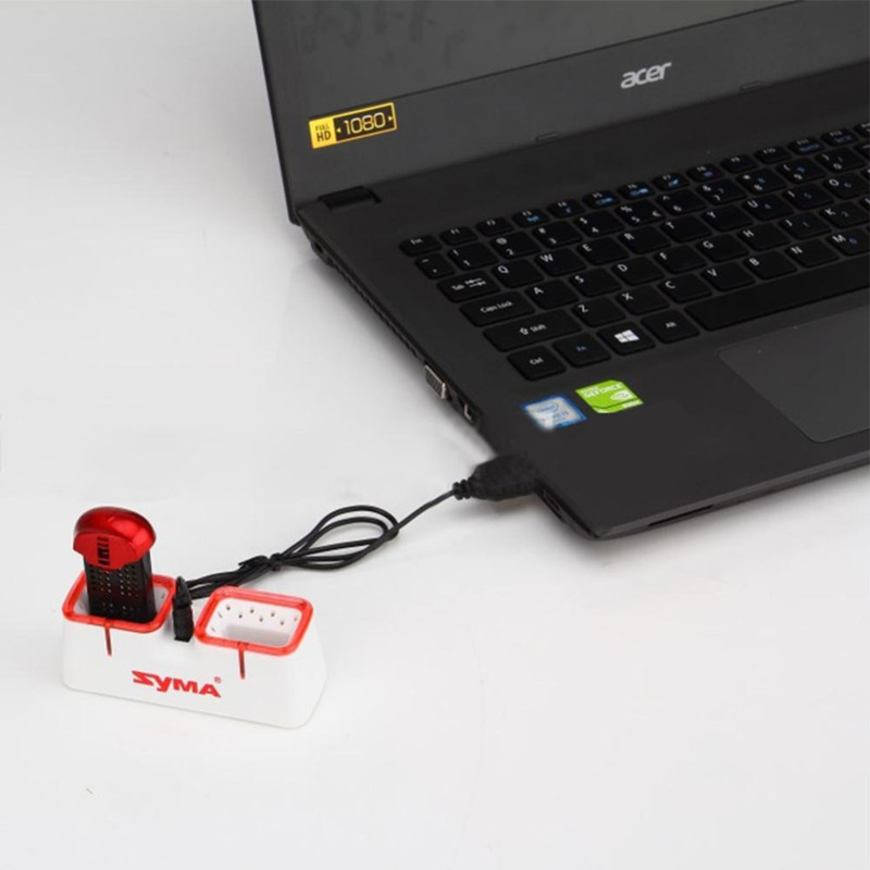Dual USB Fast Charger for Syma - đánh giá và giá Battery Case Storage