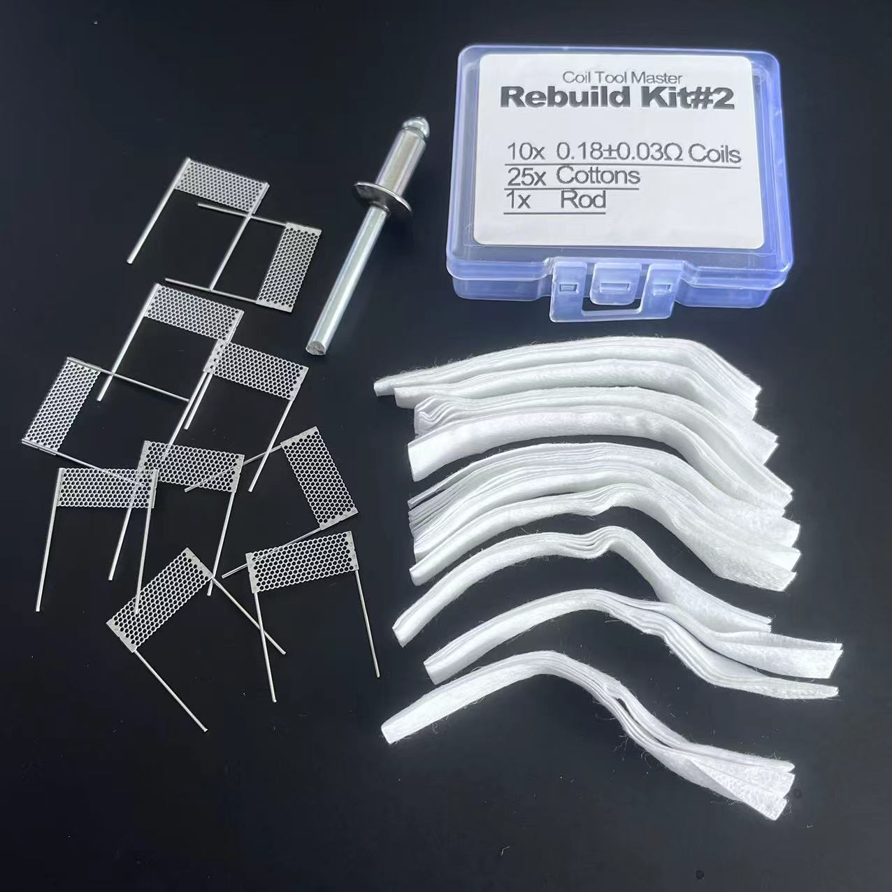 GT Rebuild Mesh Coil Kit DIY R - đánh giá và giá Coil Building Kit