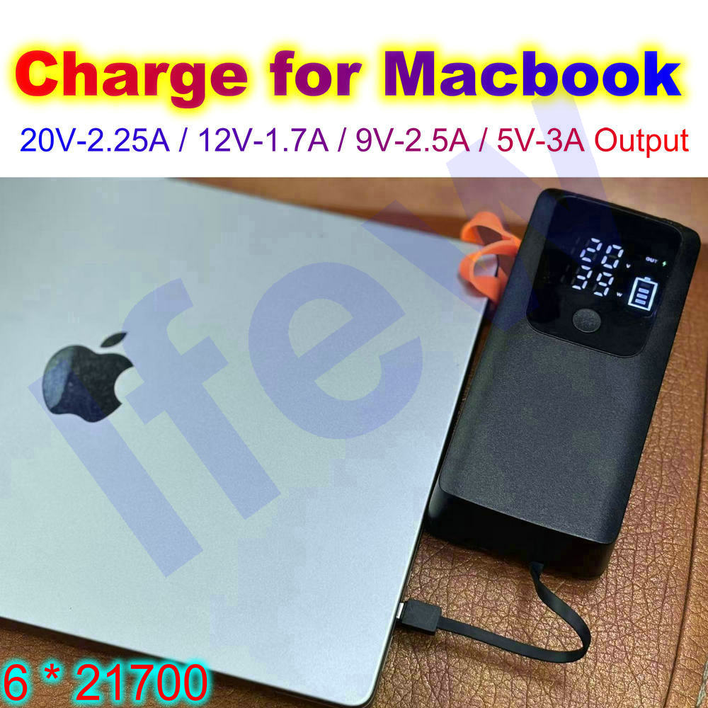 45W Power Bank Case For Macboo - đánh giá và giá Battery Case Storage