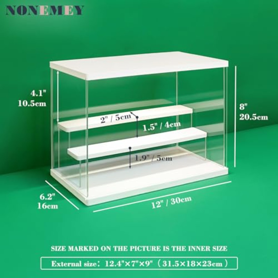 Clear Acrylic Display Case Sta - đánh giá và giá Battery Case Storage