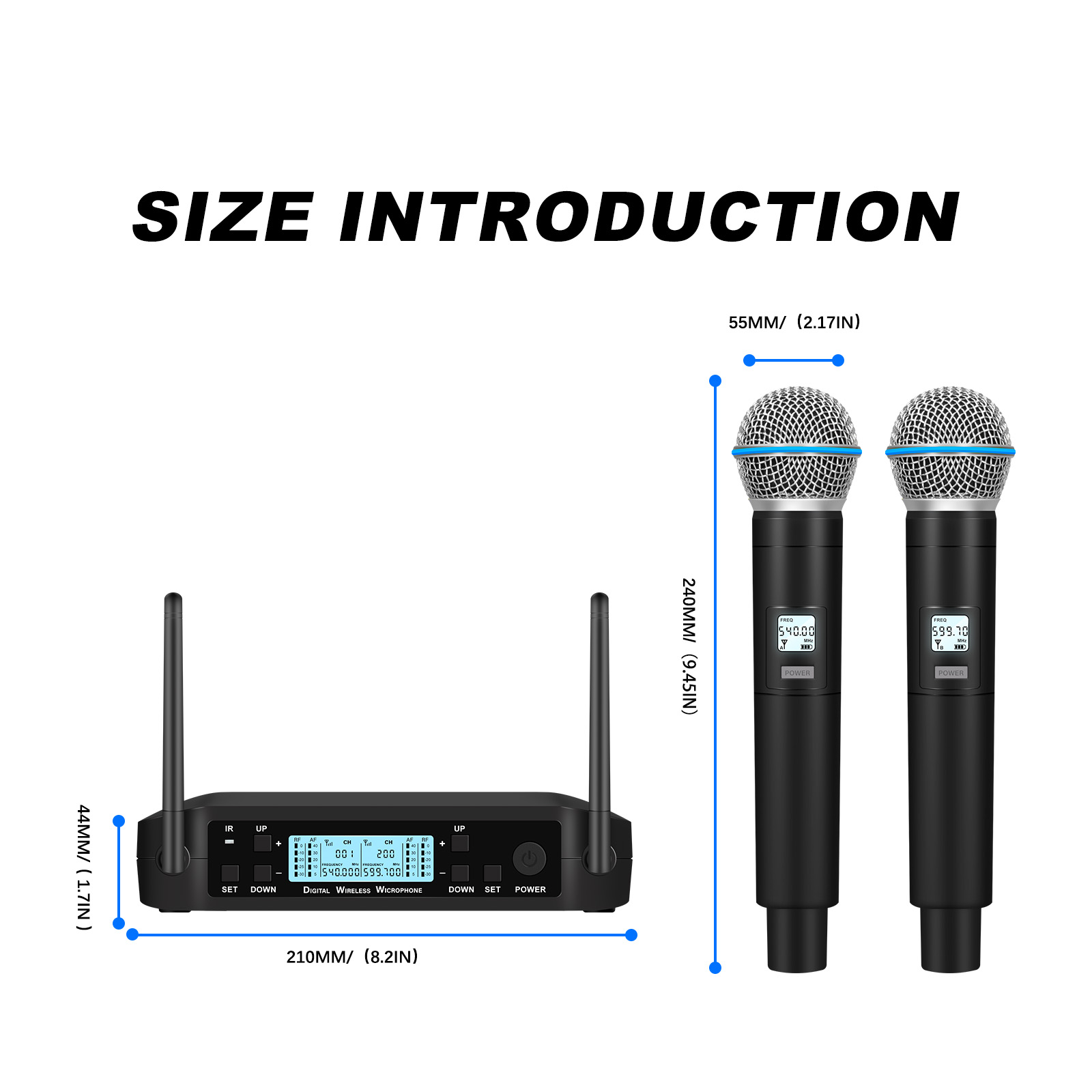 Microfone profissional sem fio - đánh giá và giá Shure Mic Sm7B