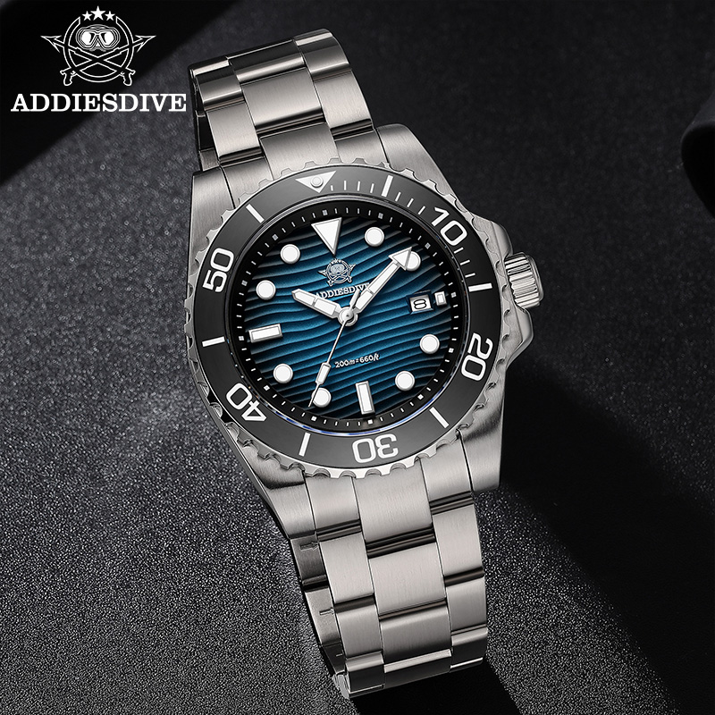 ADDIESDIVE Men's 2115 Quartz W - đánh giá và giá Battery Case Storage